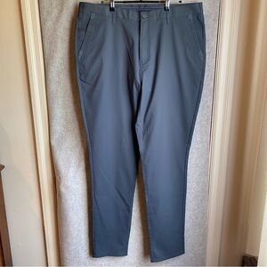 Jack Archer Jetsetter Pants Men's 36x34 Slate Gray Stretch Performance Tapered